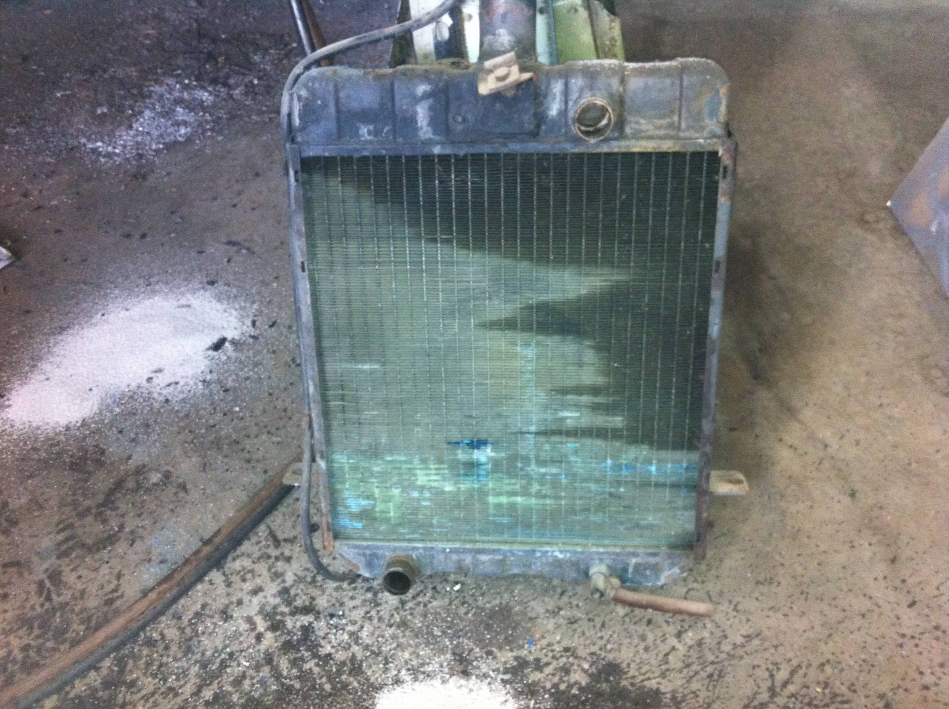 radiateur réparation faisceau tracteur massey renault john deere someca valtra valmet case new holland